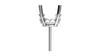 Platinum Earring Setting for Round Cut Diamond Earrings - Fontaine