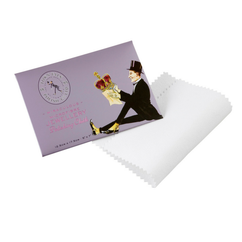 Town Talk Polish miraculous microfibre jewellery polishing cloth