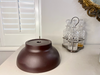 Burgundy & gold bowl