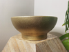 Textured gold bowl