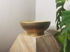 Textured gold bowl
