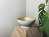 Putty & gold bowl