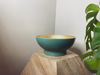 Sage & gold bowl