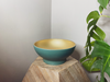 Sage & gold bowl